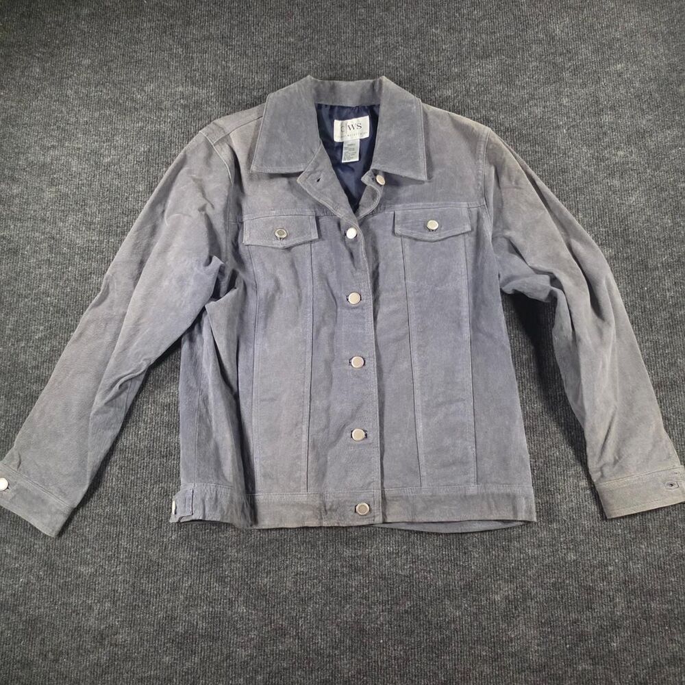 Unbranded Women's Grey and Blue Jacket